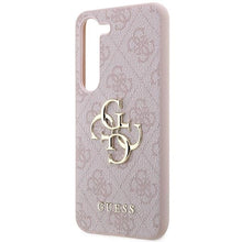 Заредете изображение във визуализатора на галерията – Guess 4G Big Metal Logo case for Samsung Galaxy S23 FE - pink
