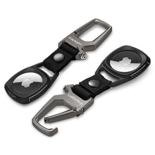 Заредете изображение във визуализатора на галерията – SPIGEN RUGGED ARMOR APPLE AIRTAG MATTE BLACK - TopMag
