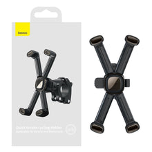 Заредете изображение във визуализатора на галерията – Baseus Quick to take cycling Holder (Applicable for bicycle and Motorcycle) black (SUQX-01) - TopMag
