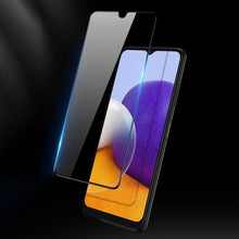 Заредете изображение във визуализатора на галерията – Dux Ducis 9D Tempered Glass Tough Screen Protector Full Coveraged with Frame for Samsung Galaxy A22 4G black (case friendly) - TopMag
