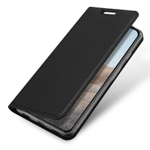 Заредете изображение във визуализатора на галерията – Dux Ducis Skin Pro Bookcase type case for Google Pixel 5a black - TopMag
