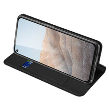 Заредете изображение във визуализатора на галерията – Dux Ducis Skin Pro Bookcase type case for Google Pixel 5a black - TopMag
