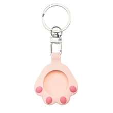 Заредете изображение във визуализатора на галерията – Cat Paw AirTag Case Silicone Case Keychain Pendant for AirTag pink - TopMag
