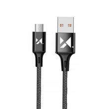Заредете изображение във визуализатора на галерията – Wozinsky cable USB - microUSB 2,4A 1m black (WUC-M1B) - TopMag
