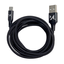 Заредете изображение във визуализатора на галерията – Wozinsky cable USB - microUSB 2,4A 2m black(WUC-M2B) - TopMag
