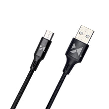 Заредете изображение във визуализатора на галерията – Wozinsky cable USB - microUSB 2,4A 2m black(WUC-M2B) - TopMag
