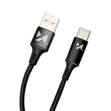 Заредете изображение във визуализатора на галерията – Wozinsky cable USB - USB Type C 2,4A 2m black(WUC-C2B) - TopMag
