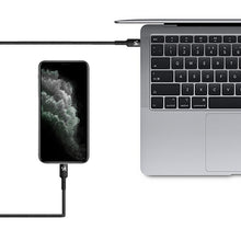 Заредете изображение във визуализатора на галерията – Wozinsky cable USB Type C - Lightning Power Delivery 18W 1m black (WUC-PD-CL1B) - TopMag
