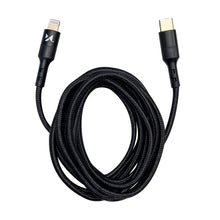 Заредете изображение във визуализатора на галерията – Wozinsky cable USB Type C - Lightning Power Delivery 18W 2m black (WUC-PD-CL2B) - TopMag
