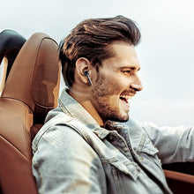 Заредете изображение във визуализатора на галерията – Joyroom car charger with wireless earphone 2x USB Bluetooth 5.0 30W 2.1 A Quick Charge 3.0 white (JR-CP2) - TopMag
