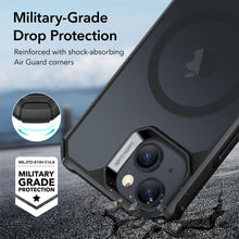 Заредете изображение във визуализатора на галерията – ESR AIR ARMOR HALOLOCK MAGSAFE IPHONE 15 FROSTED BLACK
