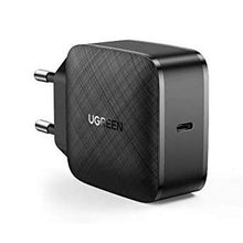 Заредете изображение във визуализатора на галерията – Ugreen Fast 65W GaN USB Type C Quick Charge 3.0 Power Delivery Charger (Gallium Nitride) Black (CD217 70817) - TopMag
