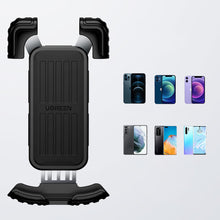 Заредете изображение във визуализатора на галерията – Ugreen universal bicycle phone holder for bike motorcycle handlebar black (LP494 black) - TopMag

