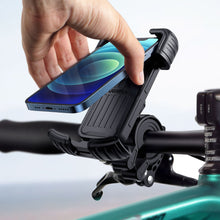 Заредете изображение във визуализатора на галерията – Ugreen universal bicycle phone holder for bike motorcycle handlebar black (LP494 black) - TopMag
