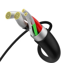 Заредете изображение във визуализатора на галерията – Baseus Superior Series USB - micro USB fast charging data cable 2A 1m black (CAMYS-01) - TopMag
