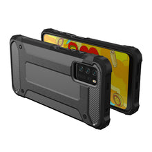 Заредете изображение във визуализатора на галерията – Hybrid Armor Case Tough Rugged Cover for Xiaomi Redmi Note 10 5G / Poco M3 Pro silver - TopMag
