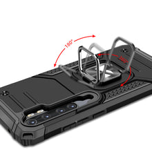 Заредете изображение във визуализатора на галерията – Wozinsky Ring Armor Case Kickstand Tough Rugged Cover for Xiaomi Redmi Note 10 Pro red - TopMag
