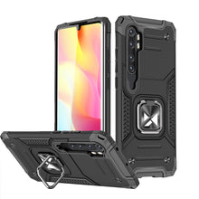Заредете изображение във визуализатора на галерията – Wozinsky Ring Armor Case Kickstand Tough Rugged Cover for Xiaomi Redmi Note 10 Pro black - TopMag

