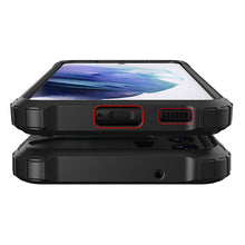 Заредете изображение във визуализатора на галерията – Hybrid Armor Case Tough Rugged Cover for Samsung Galaxy S21 FE black - TopMag
