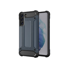 Заредете изображение във визуализатора на галерията – Hybrid Armor Case Tough Rugged Cover for Samsung Galaxy S21 FE blue - TopMag
