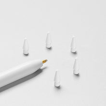Заредете изображение във визуализатора на галерията – Dux Ducis Apple Pencil Replacement Tips 2 pack White - TopMag
