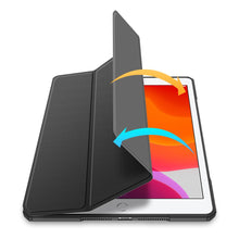 Заредете изображение във визуализатора на галерията – Dux Ducis Toby armored tough Smart Cover for iPad 10.2” 2021 / iPad 10.2'' 2020 / iPad 10.2'' 2019 with a holder for Apple Pencil black - TopMag
