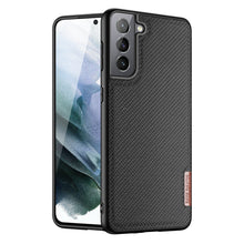 Заредете изображение във визуализатора на галерията – Dux Ducis Fino case covered with nylon material for Samsung Galaxy S21 FE black - TopMag
