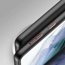 Заредете изображение във визуализатора на галерията – Dux Ducis Fino case covered with nylon material for Samsung Galaxy S21 FE black - TopMag
