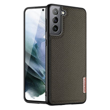 Заредете изображение във визуализатора на галерията – Dux Ducis Fino case covered with nylon material for Samsung Galaxy S21 FE green - TopMag
