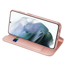Заредете изображение във визуализатора на галерията – Dux Ducis Skin Pro Bookcase type case for Samsung Galaxy S21 FE pink - TopMag
