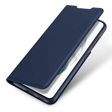 Заредете изображение във визуализатора на галерията – Dux Ducis Skin Pro Bookcase type case for Samsung Galaxy S21 FE blue - TopMag
