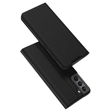 Заредете изображение във визуализатора на галерията – Dux Ducis Skin Pro Bookcase type case for Samsung Galaxy S21 FE black - TopMag
