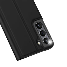 Заредете изображение във визуализатора на галерията – Dux Ducis Skin Pro Bookcase type case for Samsung Galaxy S21 FE black - TopMag
