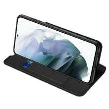 Заредете изображение във визуализатора на галерията – Dux Ducis Skin Pro Bookcase type case for Samsung Galaxy S21 FE black - TopMag
