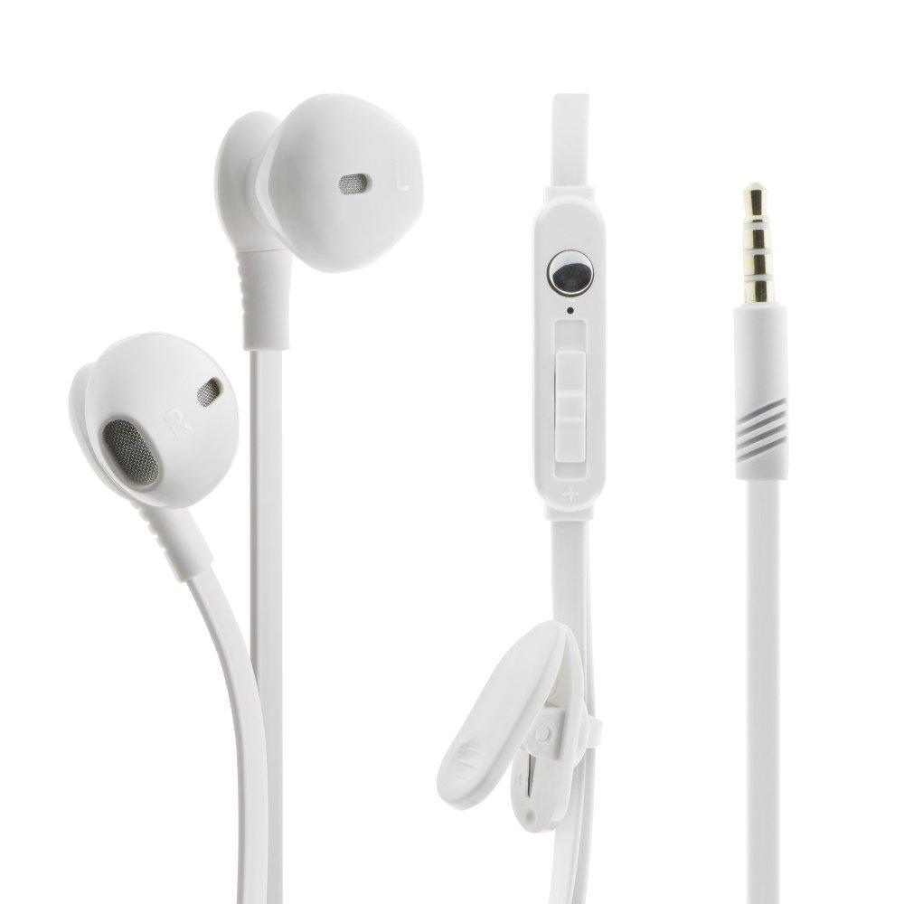 слушалки тапи Blue Star audio iPhone 5 standard жак 3.5 mm бял - само за 19.1 лв
