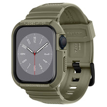 Заредете изображение във визуализатора на галерията – SPIGEN Rugged Armor ”PRO” case for APPLE WATCH 4 / 5 / 6 / 7 / 8 / SE (44 / 45 MM) vintage khaki
