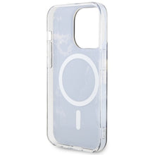 Заредете изображение във визуализатора на галерията – Original Case GUESS hardcase Golden Marble MagSafe GUHMP14LHTMRSK for Iphone 14 Pro black
