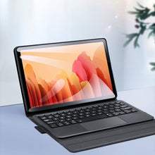 Заредете изображение във визуализатора на галерията – Dux Ducis Touchpad Keyboard Case wireless Bluetooth keyboard Samsung Galaxy Tab A7 10.4'' 2020 black - TopMag
