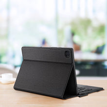 Заредете изображение във визуализатора на галерията – Dux Ducis Touchpad Keyboard Case wireless Bluetooth keyboard Samsung Galaxy Tab A7 10.4'' 2020 black - TopMag
