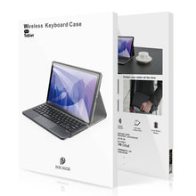 Заредете изображение във визуализатора на галерията – Dux Ducis Touchpad Keyboard Case wireless Bluetooth keyboard Samsung Galaxy Tab A7 10.4'' 2020 black - TopMag
