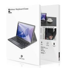 Заредете изображение във визуализатора на галерията – Dux Ducis Touchpad Keyboard Case wireless Bluetooth keyboard Samsung Galaxy Tab S7+ (S7 Plus) / Tab S7 FE / Tab S8+ (S8 Plus) black - TopMag
