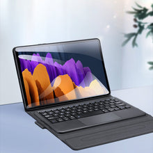 Заредете изображение във визуализатора на галерията – Dux Ducis Touchpad Keyboard Case wireless Bluetooth keyboard Samsung Galaxy Tab S7 / Tab S8 11'' black - TopMag
