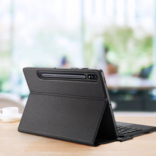 Заредете изображение във визуализатора на галерията – Dux Ducis Touchpad Keyboard Case wireless Bluetooth keyboard Samsung Galaxy Tab S7 / Tab S8 11'' black - TopMag
