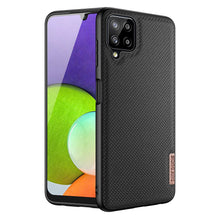 Заредете изображение във визуализатора на галерията – Dux Ducis Fino case covered with nylon material for Samsung Galaxy A22 4G black - TopMag
