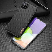 Заредете изображение във визуализатора на галерията – Dux Ducis Fino case covered with nylon material for Samsung Galaxy A22 4G black - TopMag
