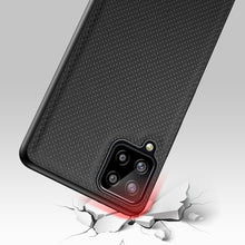 Заредете изображение във визуализатора на галерията – Dux Ducis Fino case covered with nylon material for Samsung Galaxy A22 4G black - TopMag
