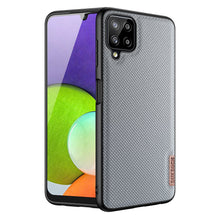 Заредете изображение във визуализатора на галерията – Dux Ducis Fino case covered with nylon material for Samsung Galaxy A22 4G gray - TopMag
