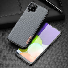 Заредете изображение във визуализатора на галерията – Dux Ducis Fino case covered with nylon material for Samsung Galaxy A22 4G gray - TopMag
