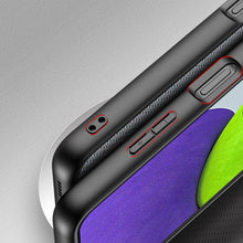 Заредете изображение във визуализатора на галерията – Dux Ducis Fino case covered with nylon material for Samsung Galaxy A22 4G gray - TopMag
