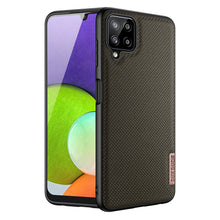 Заредете изображение във визуализатора на галерията – Dux Ducis Fino case covered with nylon material for Samsung Galaxy A22 4G green - TopMag
